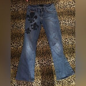 handmade bootcut flare denim jeans